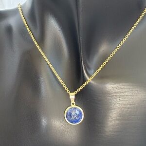 Lapis 14k Gold Filled Necklace
